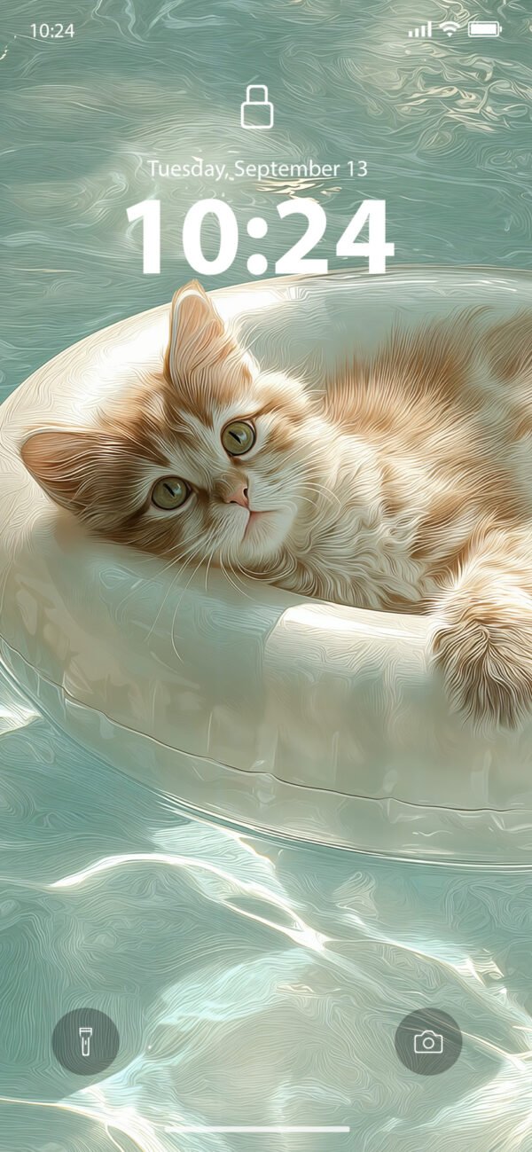 Lock screen of